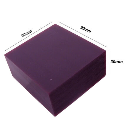 imagem do produto CERA EM BLOCO ROXO - 9X9CM - Ferris